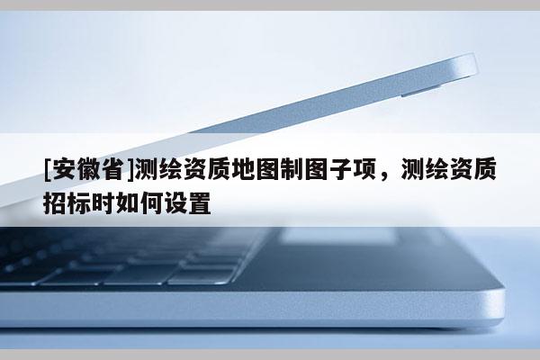 [安徽省]測繪資質地圖制圖子項，測繪資質招標時如何設置