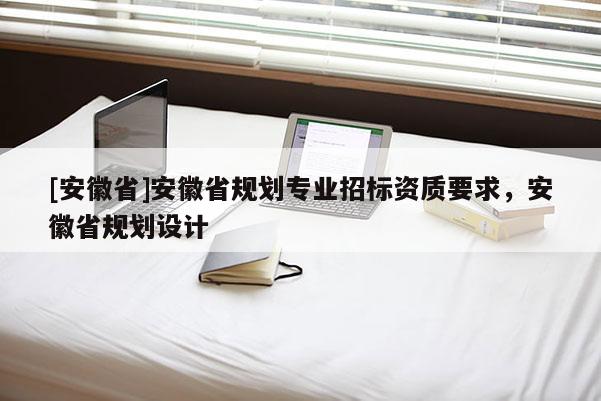 [安徽省]安徽省規(guī)劃專業(yè)招標(biāo)資質(zhì)要求，安徽省規(guī)劃設(shè)計(jì)